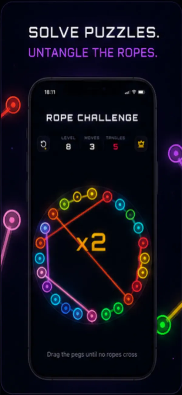 Rope Challenge: Untangle