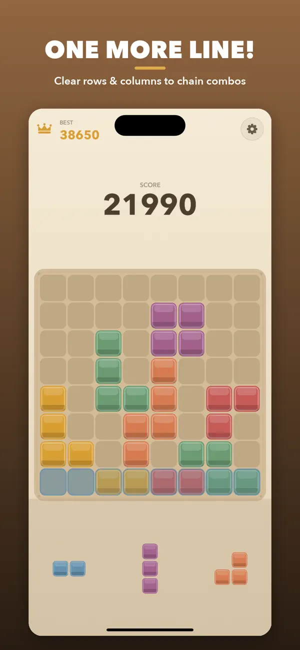 Cozy Blocks: Rotate & Drop