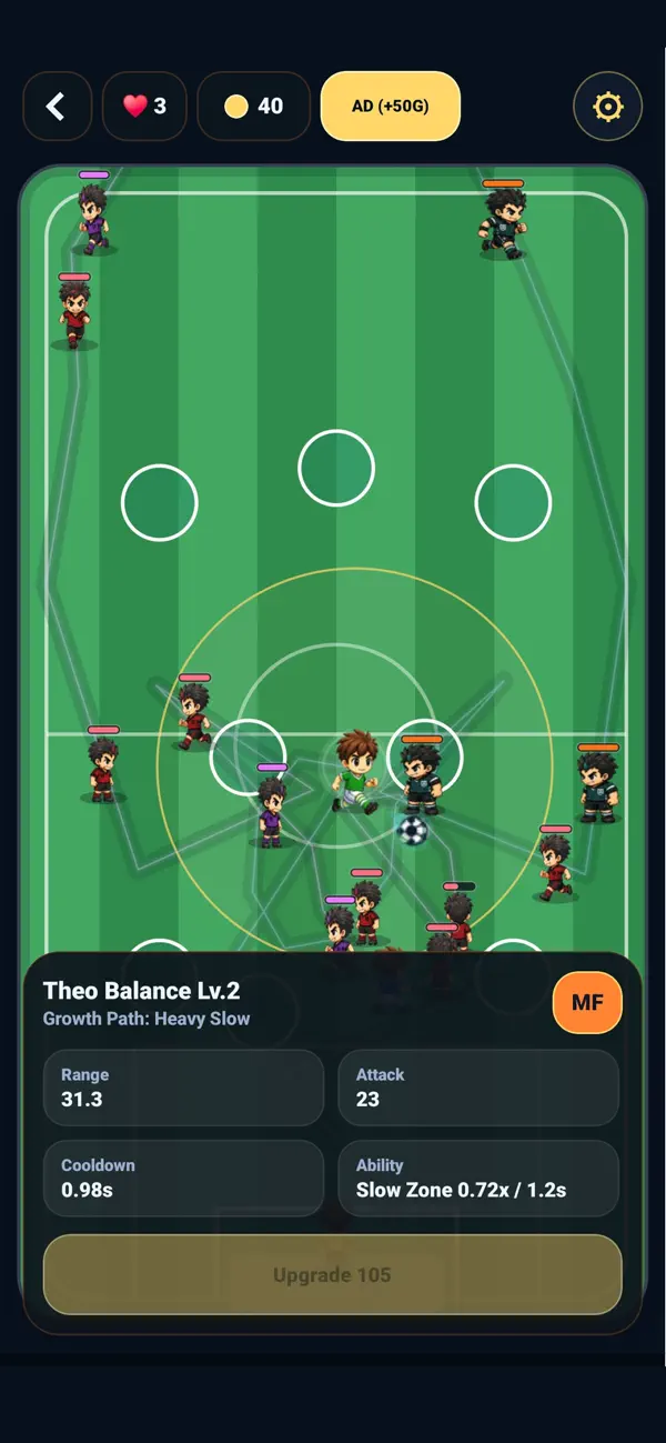 Soccer Defense - Tower TD