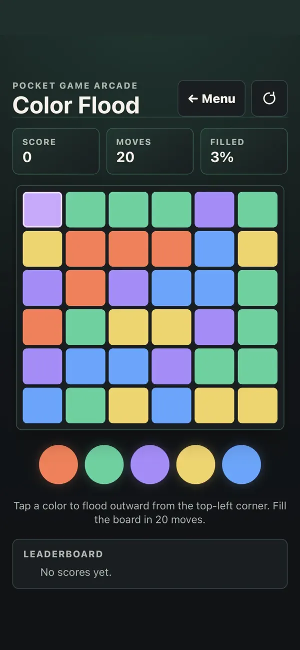 Pocket Game Arcade