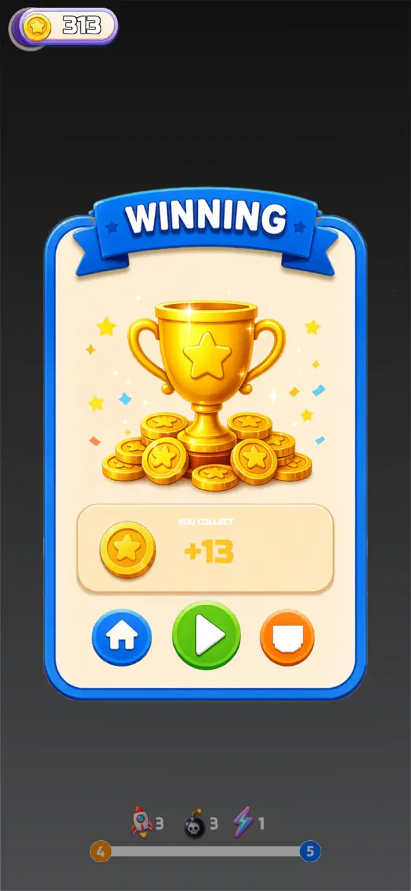 Number Ricochet Puzzle