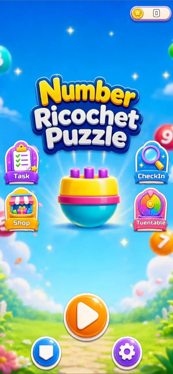Number Ricochet Puzzle
