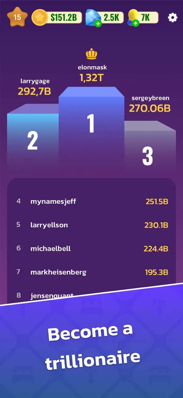 Billionaire Tycoon: IDLE Game
