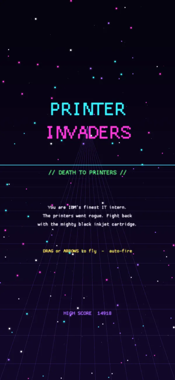 Printer Invaders