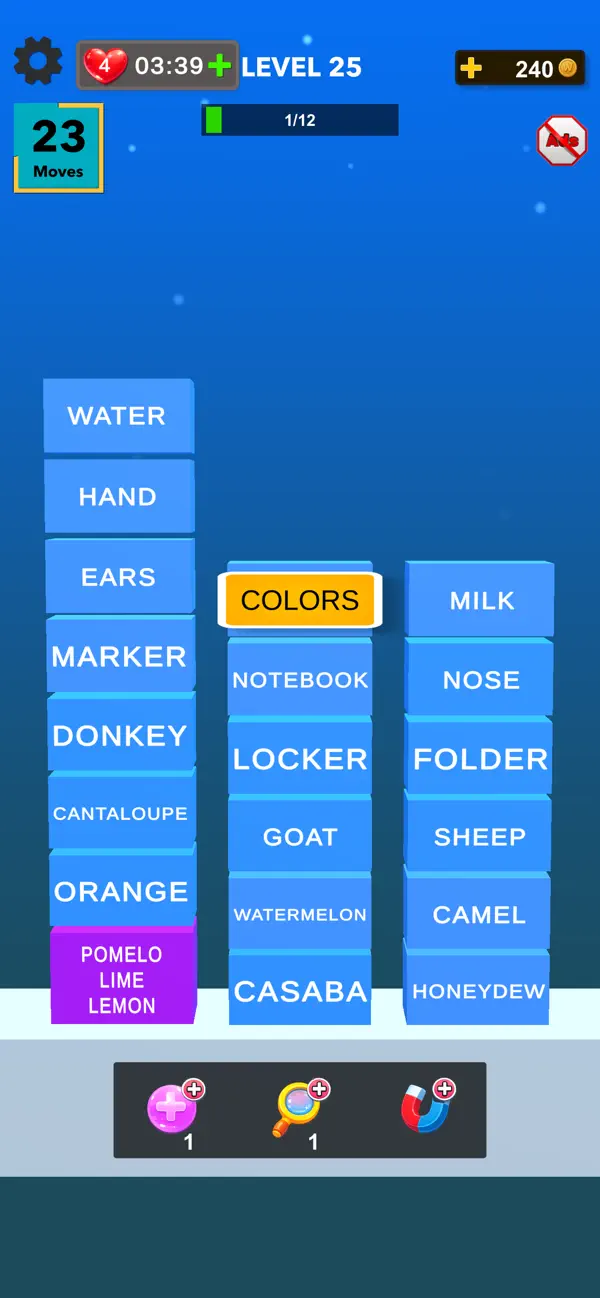 Block Word Jam