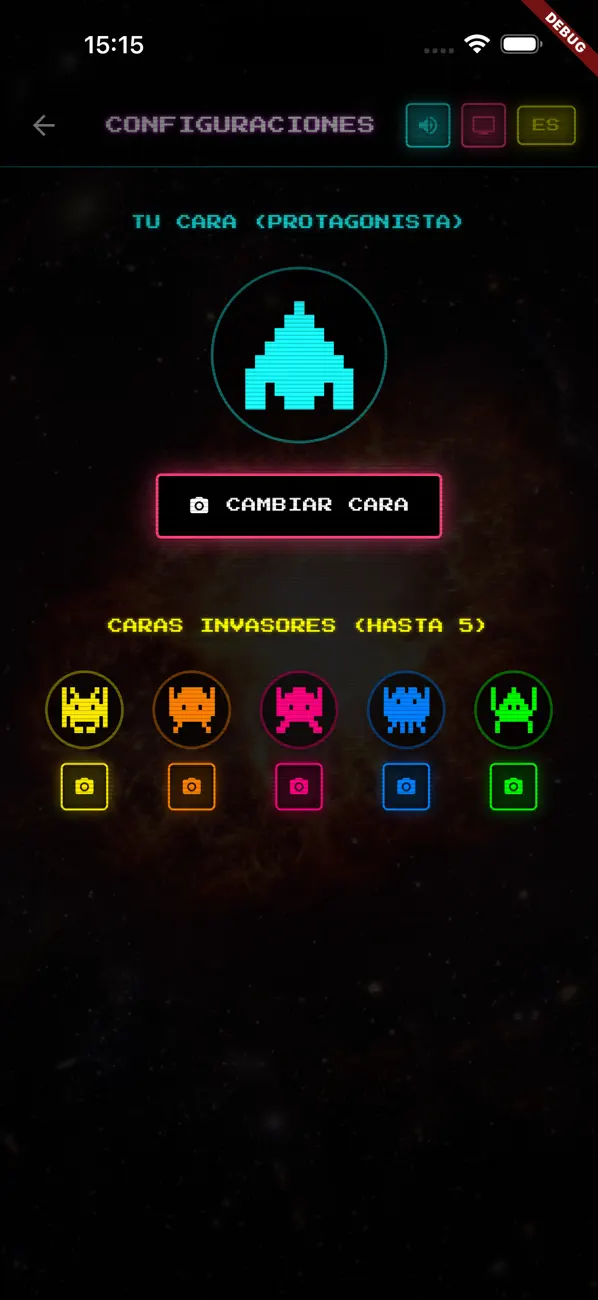 FACE Invaders Space