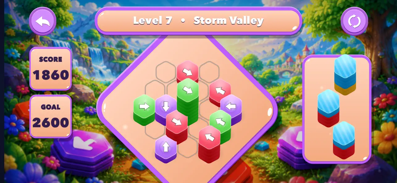 HexaBubble SortHive