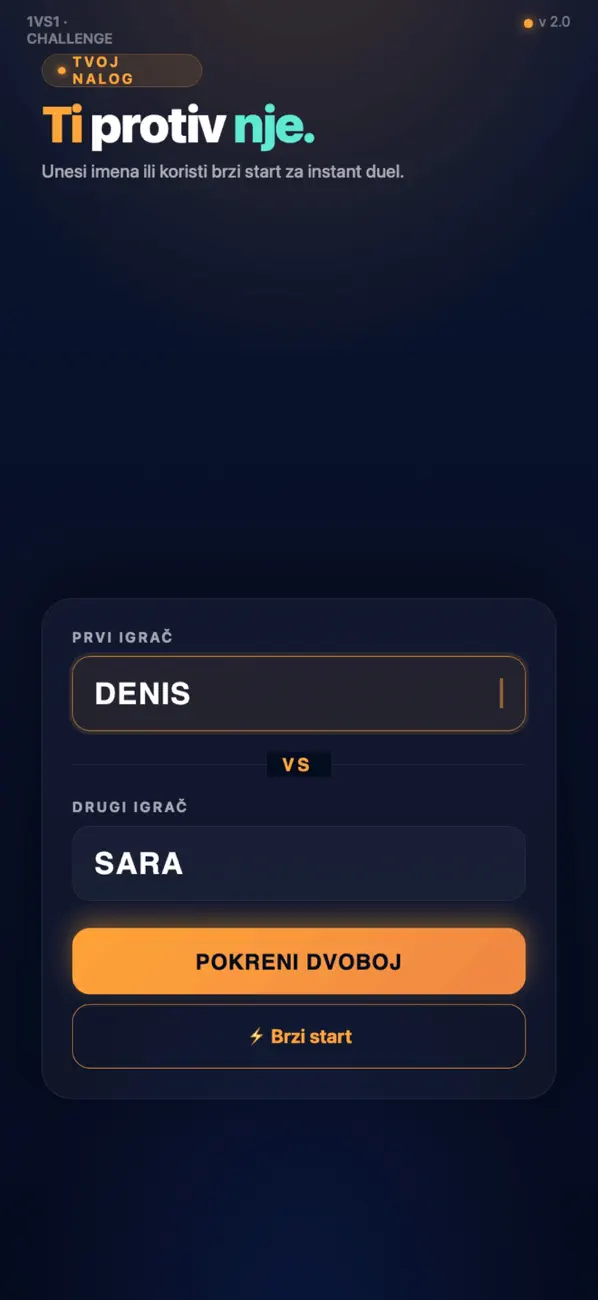 1vs1: Quiz Duel
