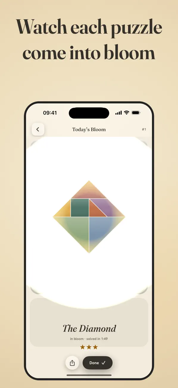 Tangram Bloom: Shape Puzzle