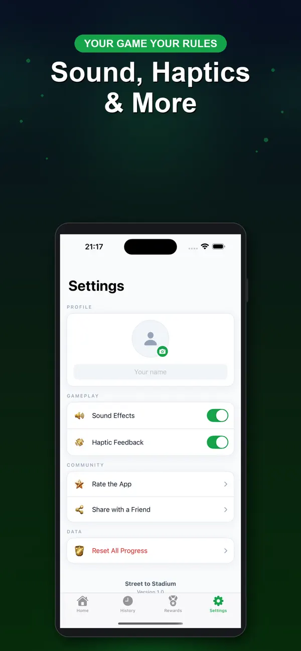 Football Swipe