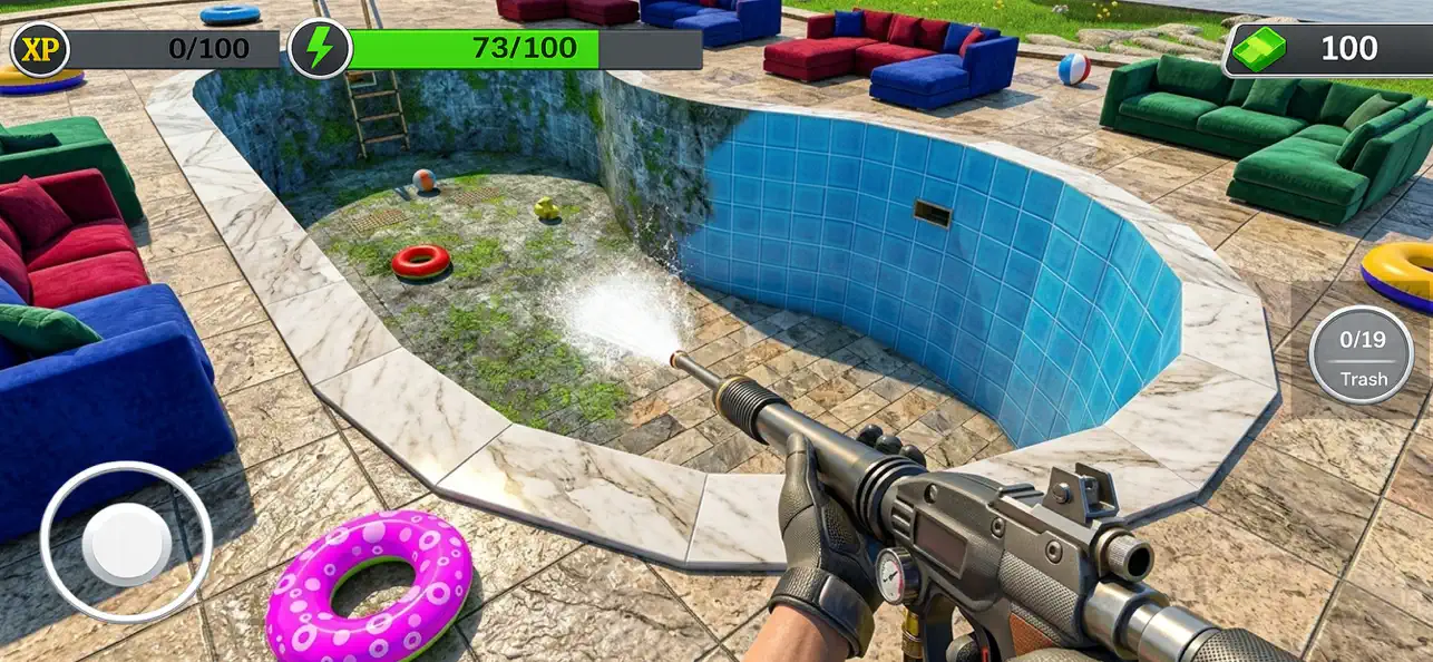 House Cleaning Games 3D Job