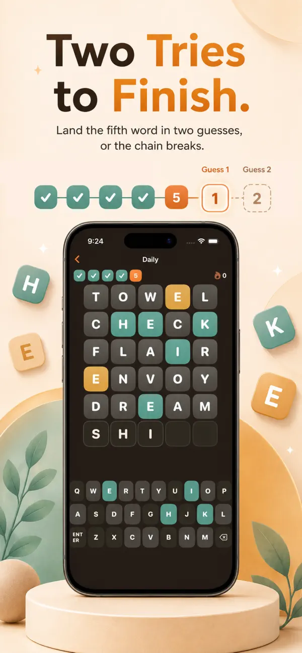 Hurdle Game: Daily Word Puzzle