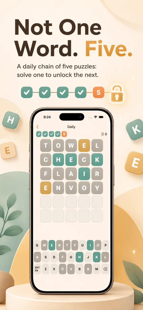 Hurdle Game: Daily Word Puzzle
