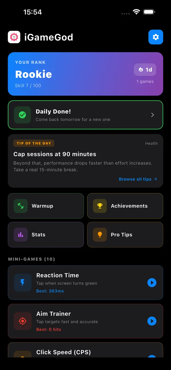 iGameGod: Skill Trainer