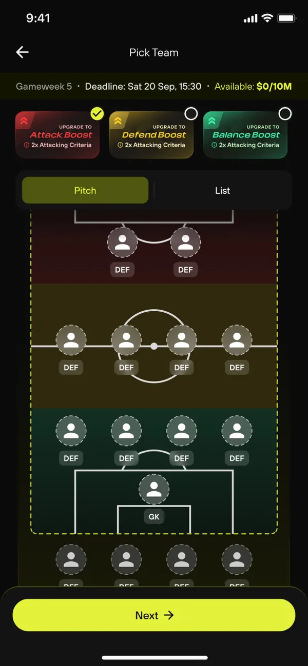 Goalpe: Daily Fantasy Football