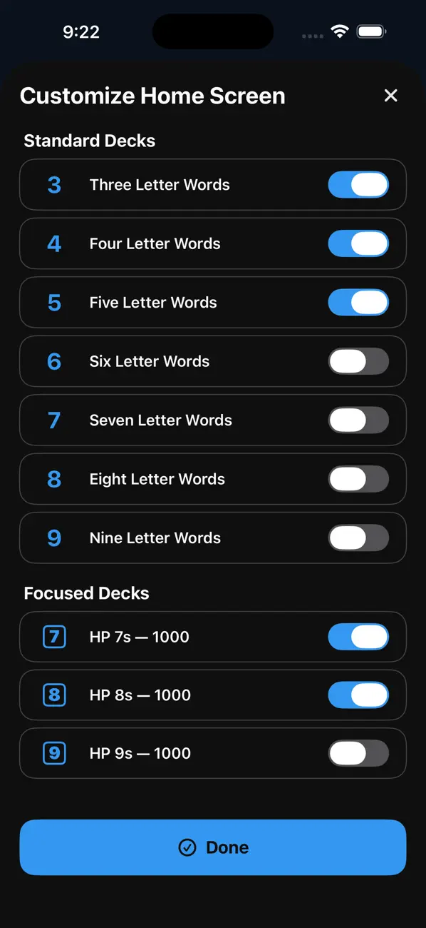 LEX Word Practice