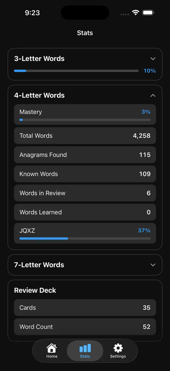 LEX Word Practice
