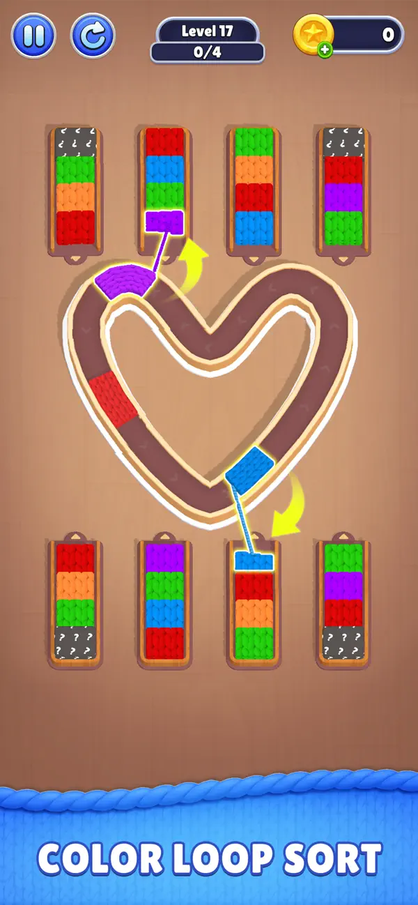 Yarnie Go: Loop Sort