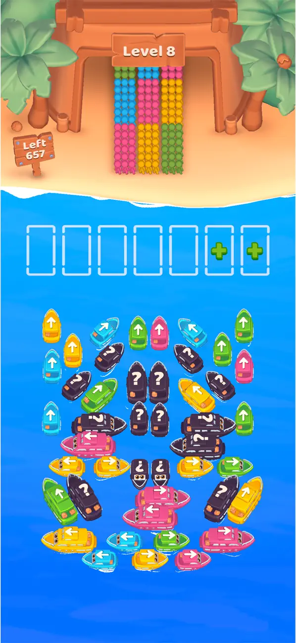 Ship Out: Boat Sort Puzzle