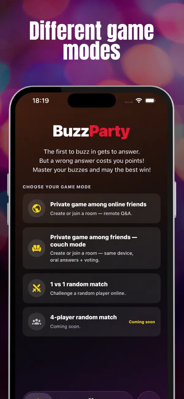 BuzzParty: Quiz Party Game