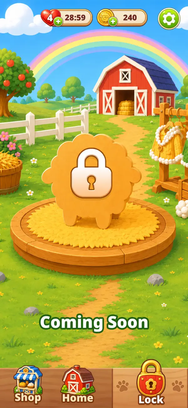 Sheep Slide: Unblock Jam Farm