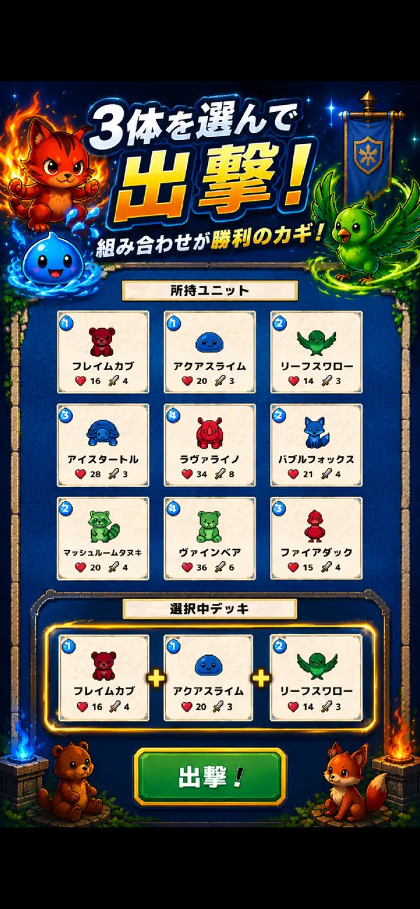 どうぶつバトルレーン