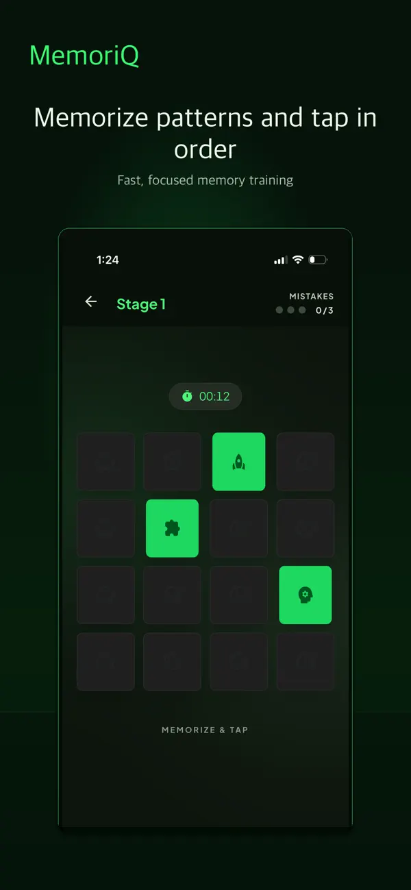 MemoriQ : Memory Training