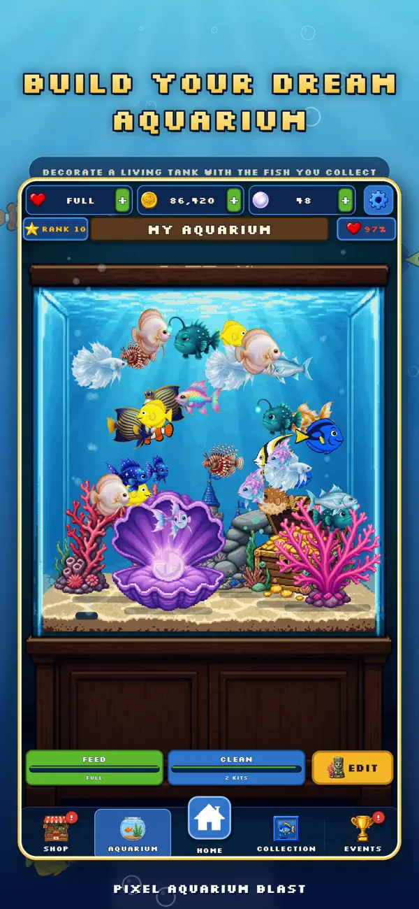 Pixel Aquarium Blast