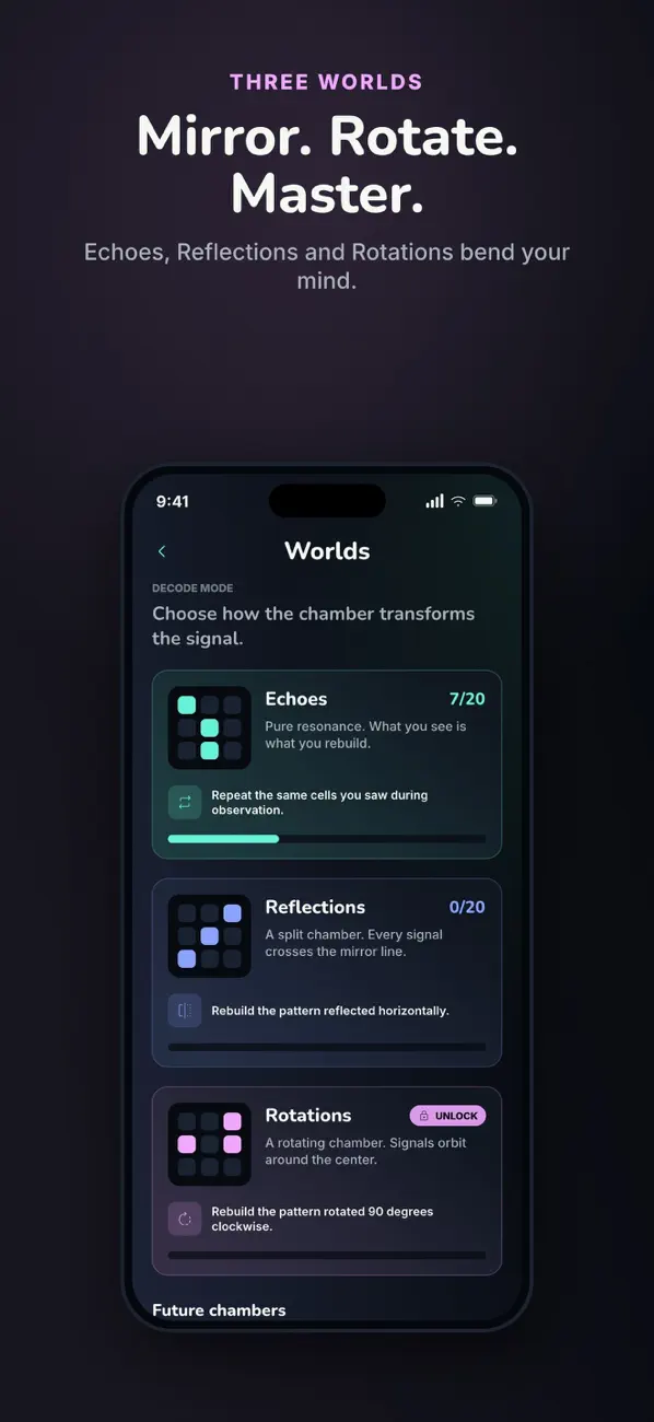 EchoGrid: Memory Puzzle