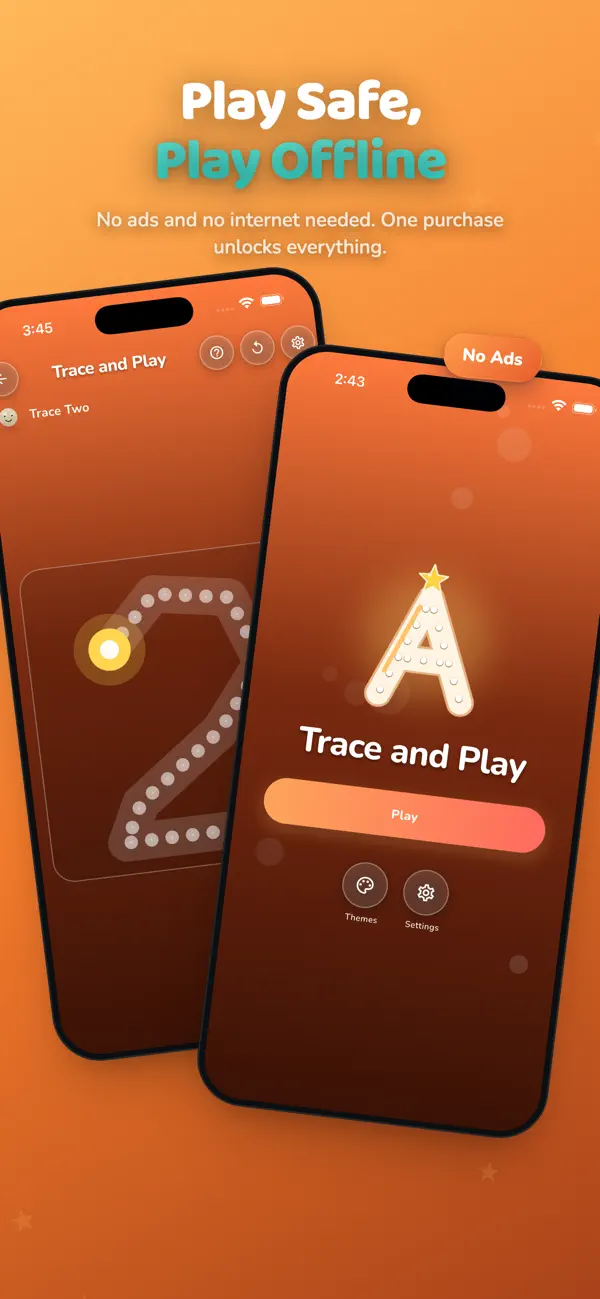 Trace and Play - Letters