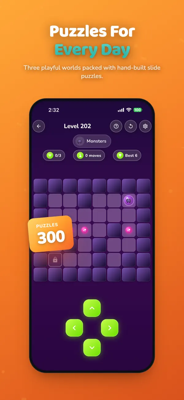 Logic Rollers: Slide Puzzle