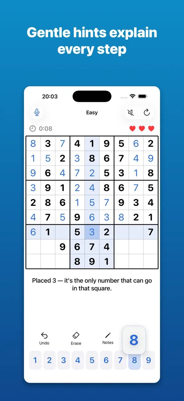 Big Sudoku: Large Print Voice