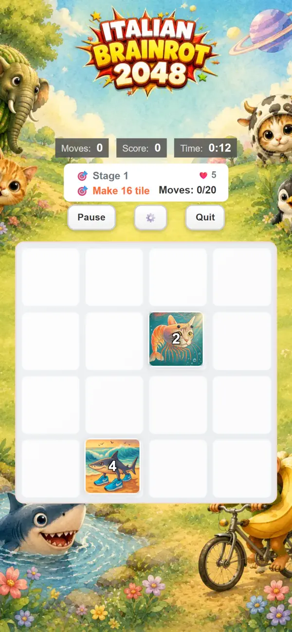 Italian Brainrot 2048