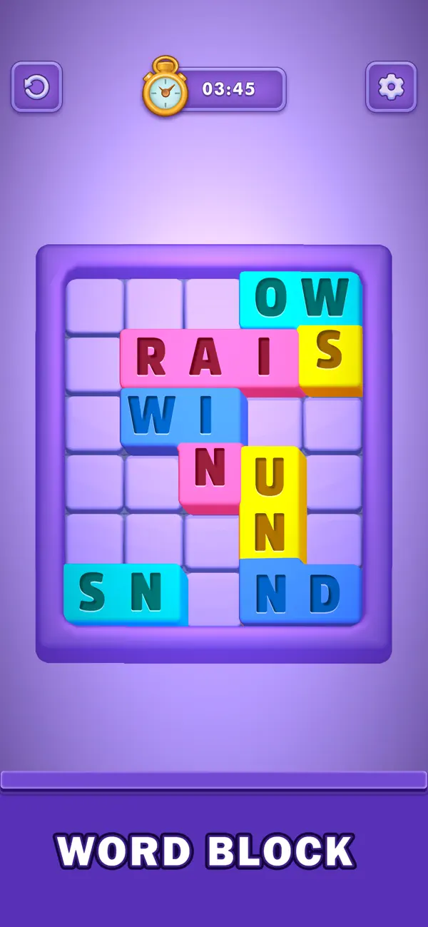 Word Block: Color Puzzle
