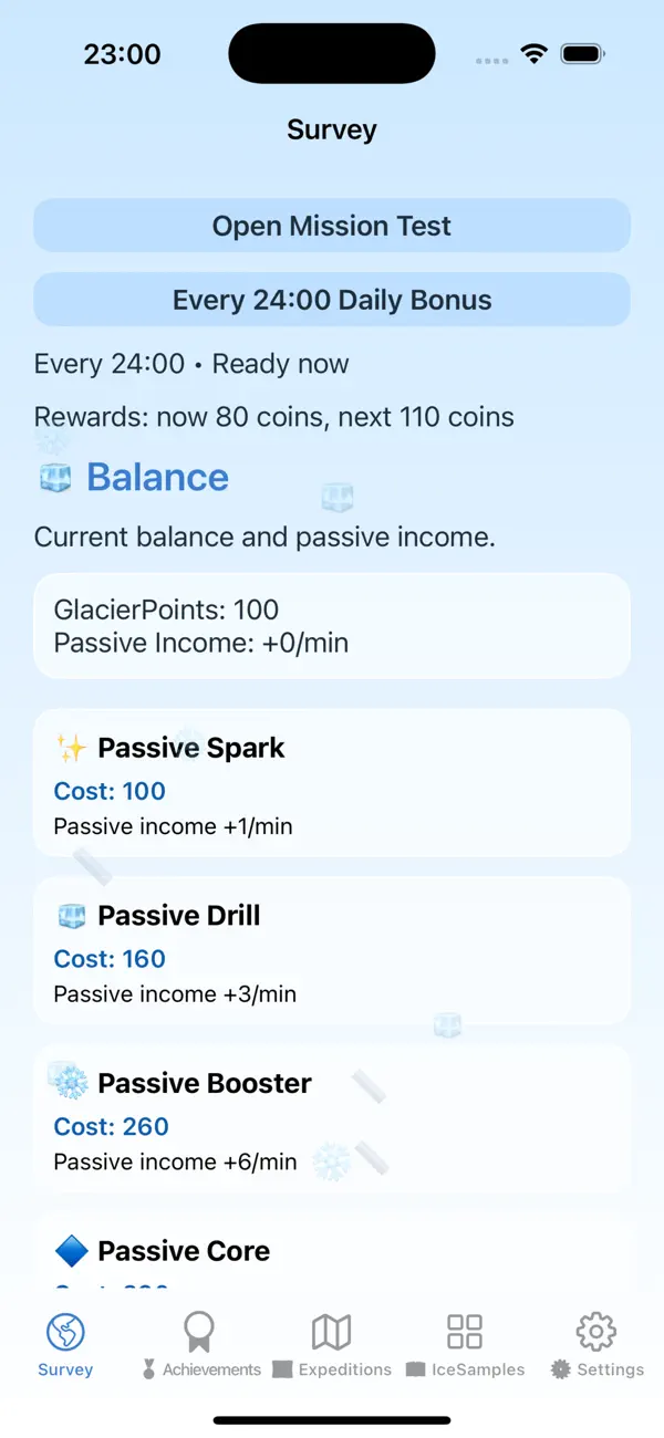 GlacierMission