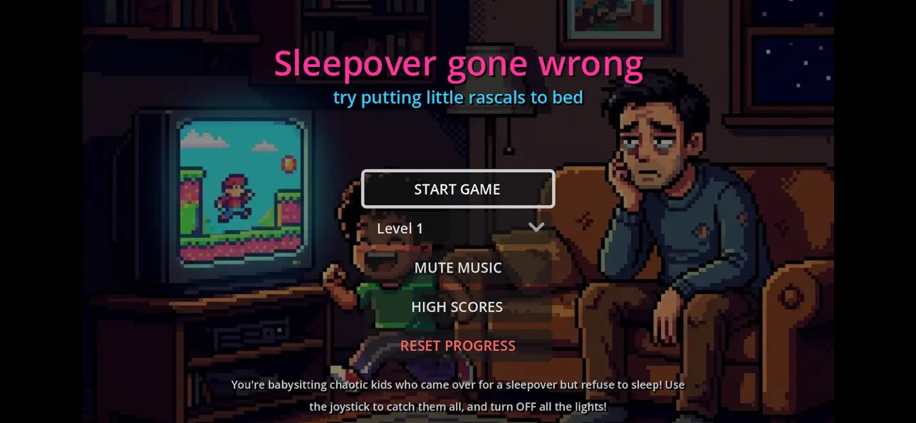 sleepover mayhem