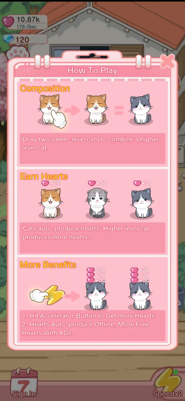 Chubby Kitty: Dress Up Merge