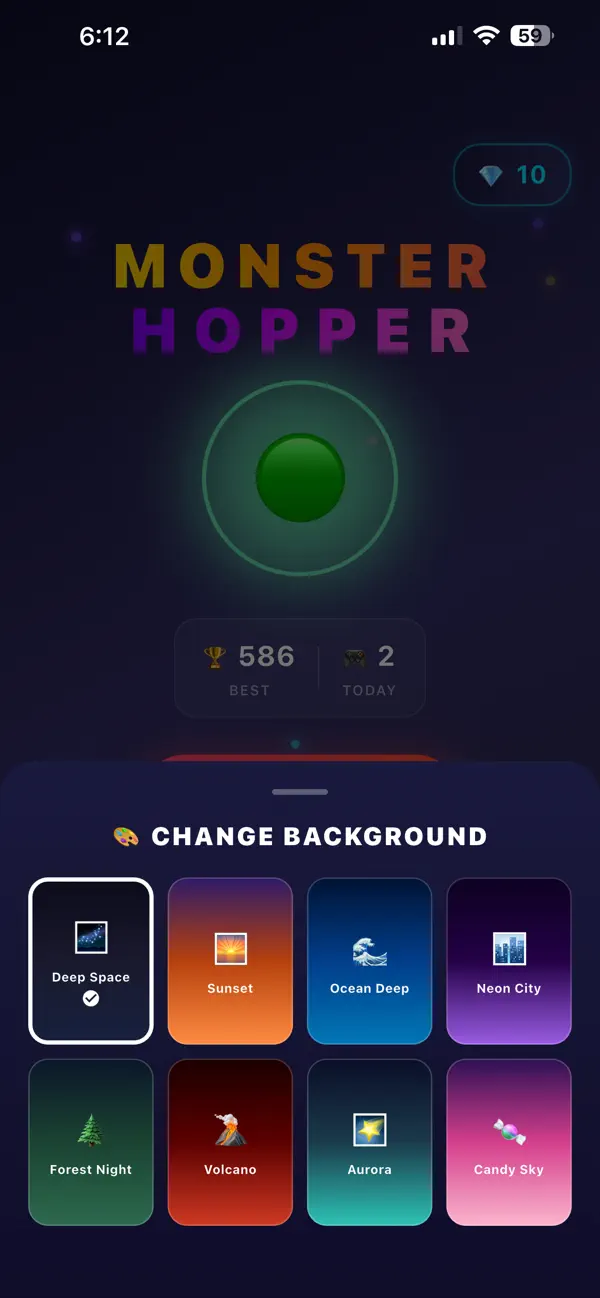 Monster Hopper: Jump & Collect