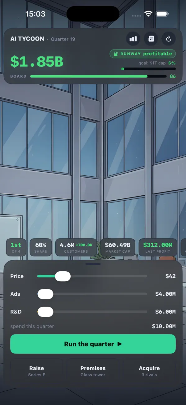 AI Tycoon: Garage to Glory