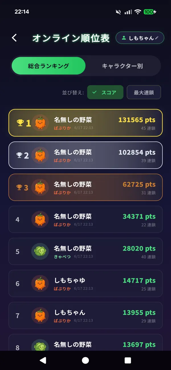 ベジクラッシュ