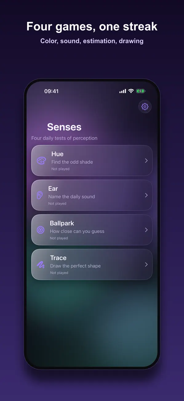 Senses: Daily Brain Games