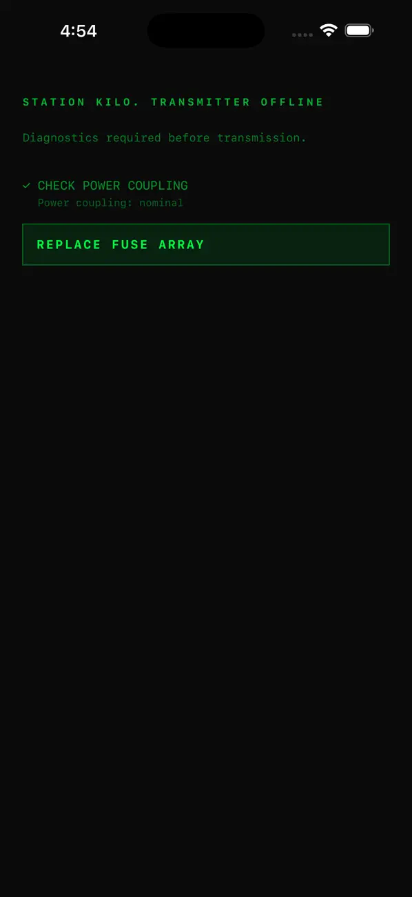 Signal Lost: Survive
