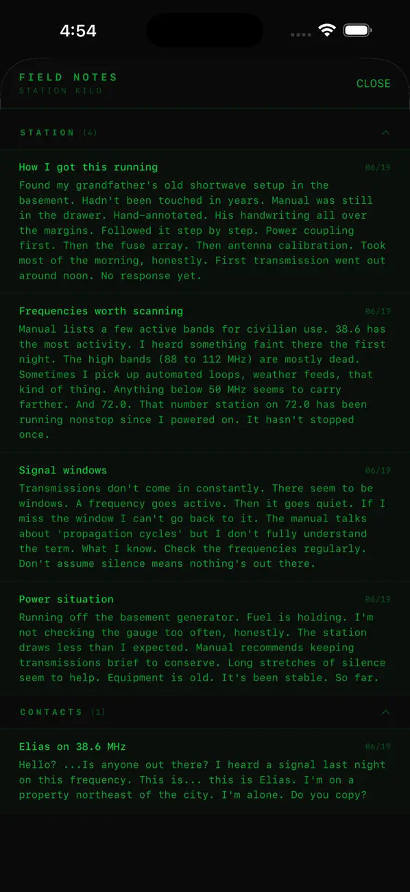 Signal Lost: Survive