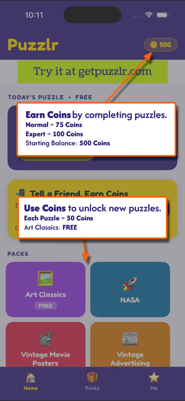 Puzzlr Puzzle Game