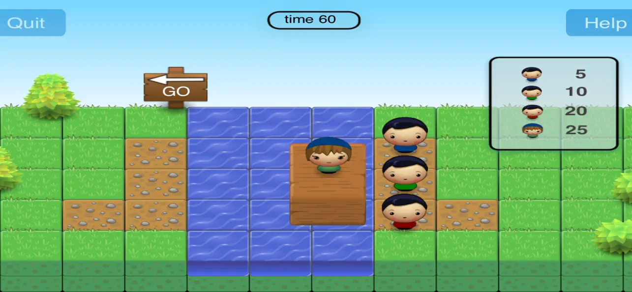 Crossings: River Puzzle