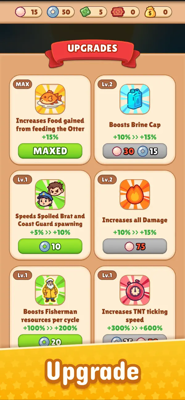 Otter Keeper - Idle Merge Game