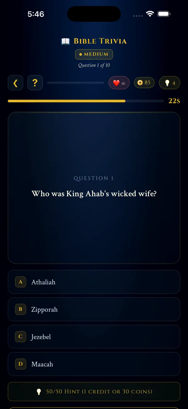 Bible Quest: Trivia & Puzzles
