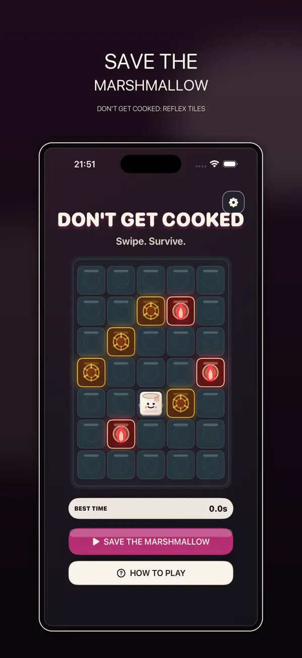Don't Get Cooked: Reflex Tiles