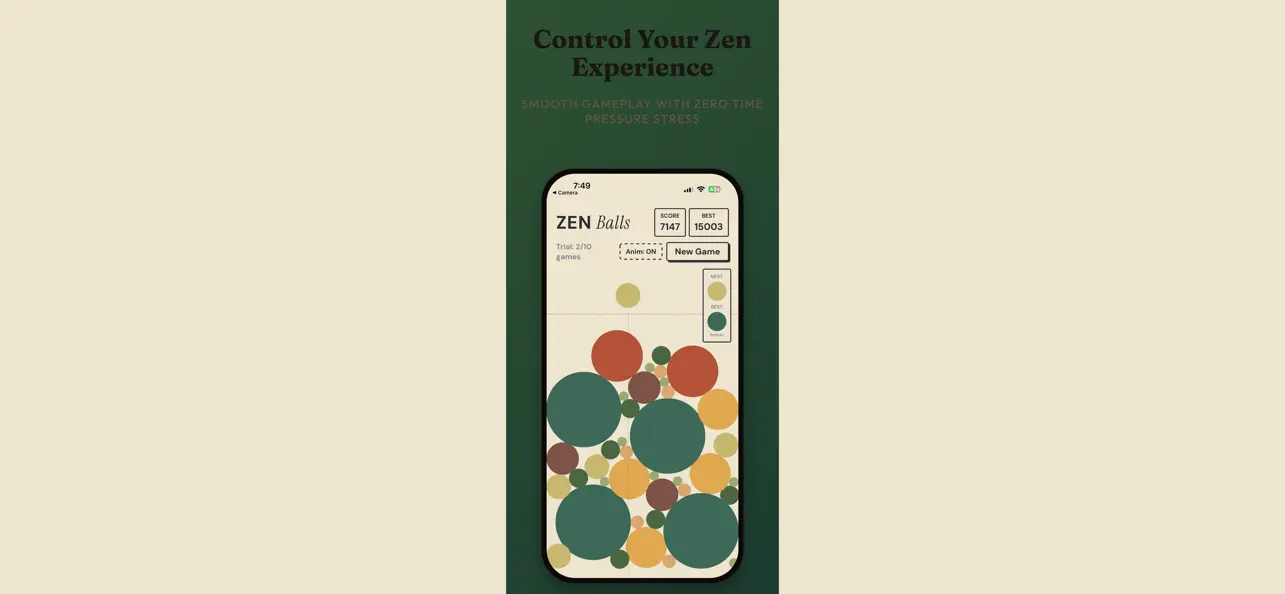 Zen Balls: Drop & Merge