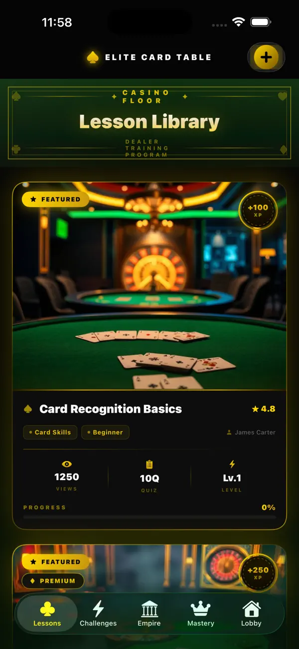 Elite Card Table